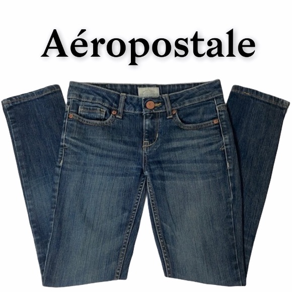 Aéropostale Bayla Skinny Jeans Dark Wash Size 00 - Picture 7 of 15